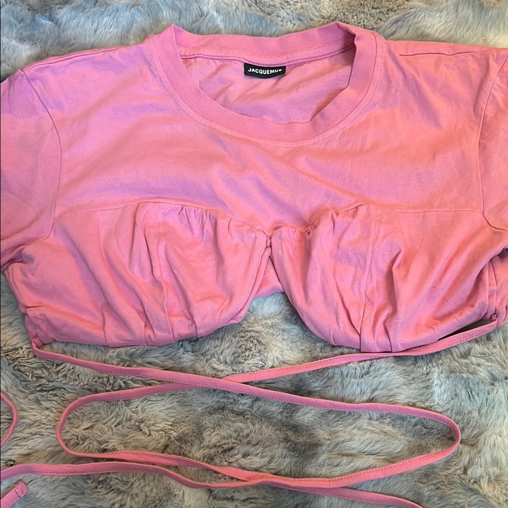 Jacquemus cropped tshirt